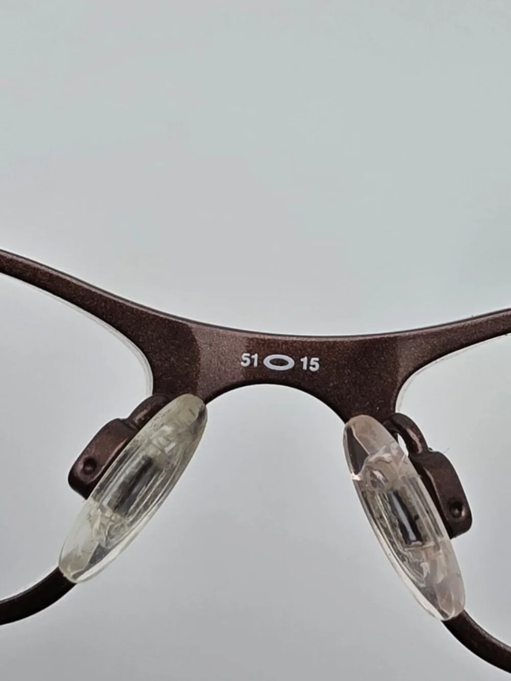 Oakley 12-049 Coto 4.0 Polished Chocolate Titanium Eyeglasses Frame 51-15-130